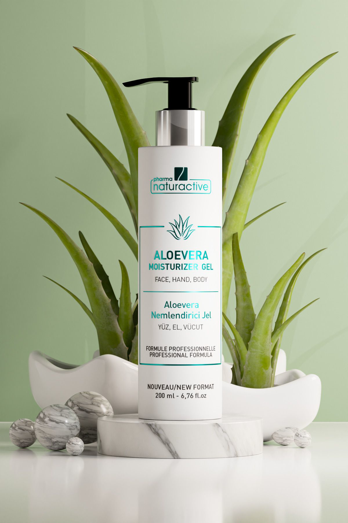 Pharmanaturactive Pharma Naturactive Aloevera Nemlendirici Jel, 200 Ml