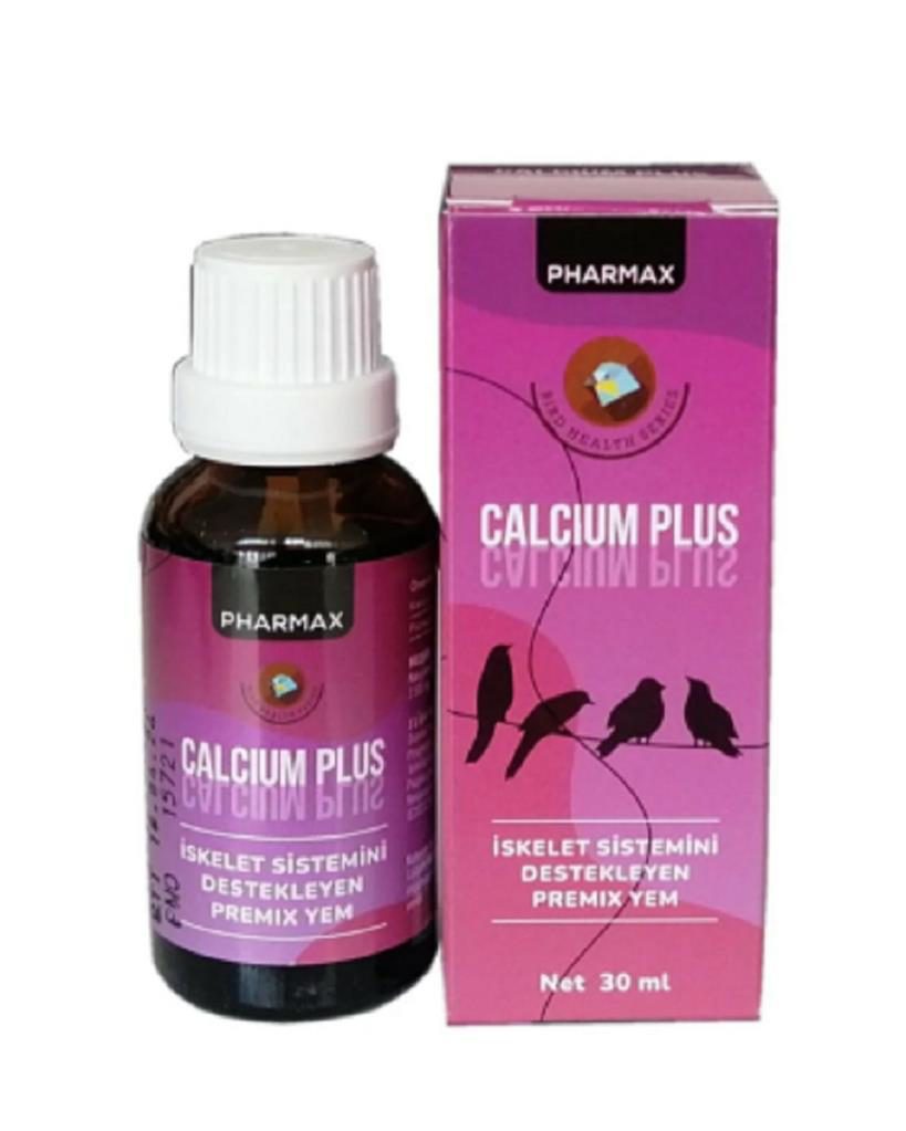 Pharmax Calcıum Kuşlar İçin Kalsium İskelet Destekleyici 30 Ml Pharmax Calcıum Kuşlar İçin Kalsium İskelet Destekleyici 30 Ml