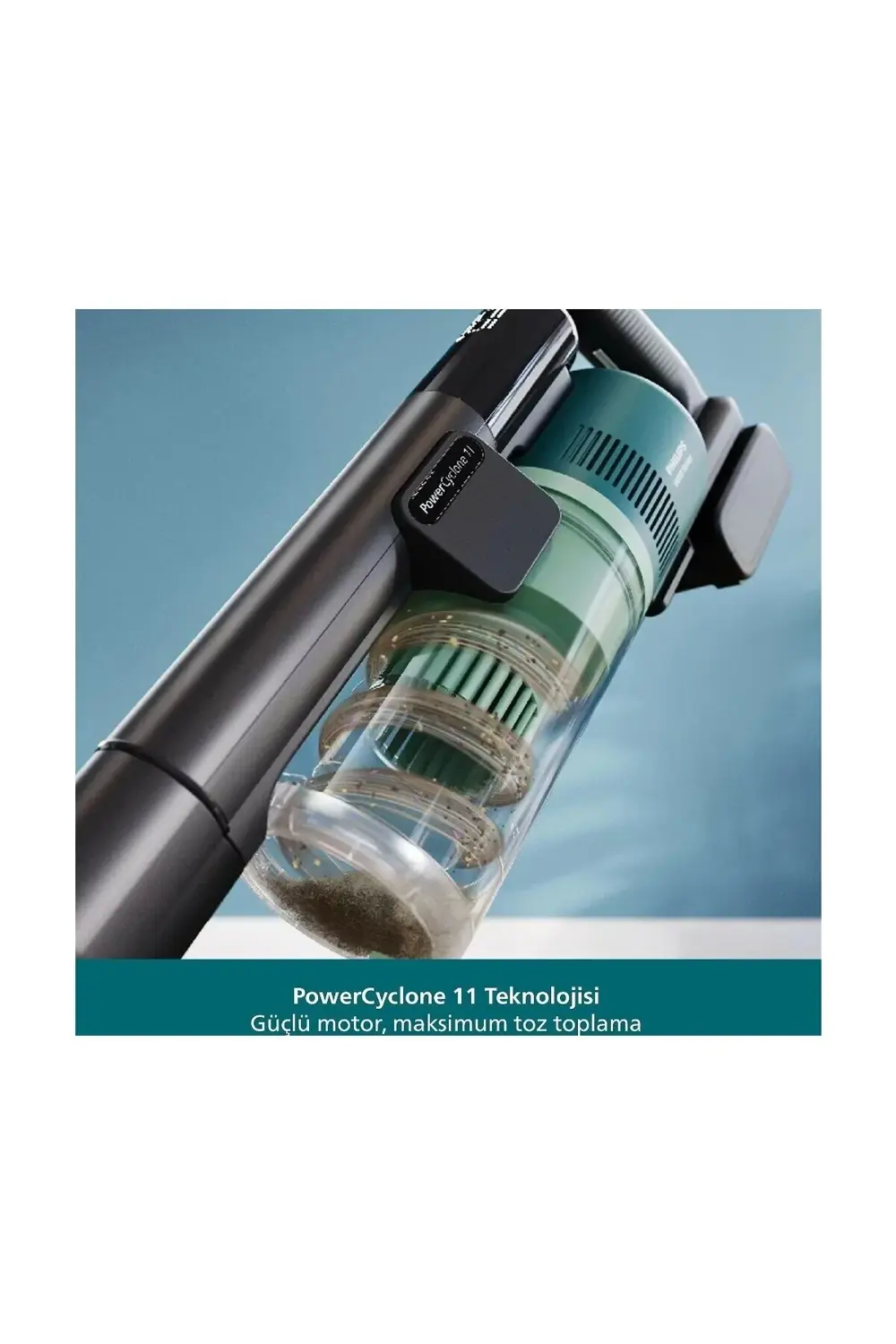 -PHİ-LİPS 6000 SERİSİ XC6456/10 KABLOSUZ ŞARJLI DİKEY SÜPÜRGE