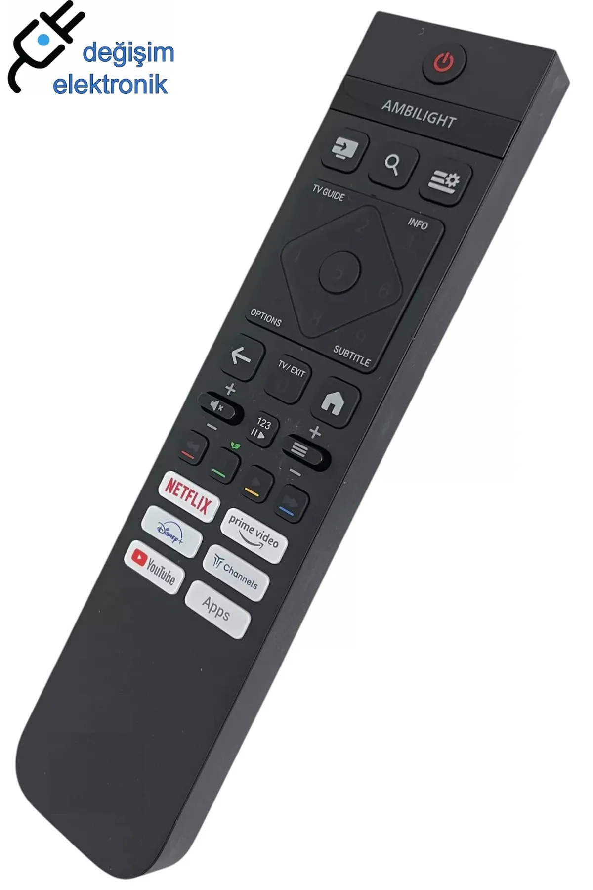 Phili ps 75 Mled 910 Android Tv Kumandası Mikrofonsuz