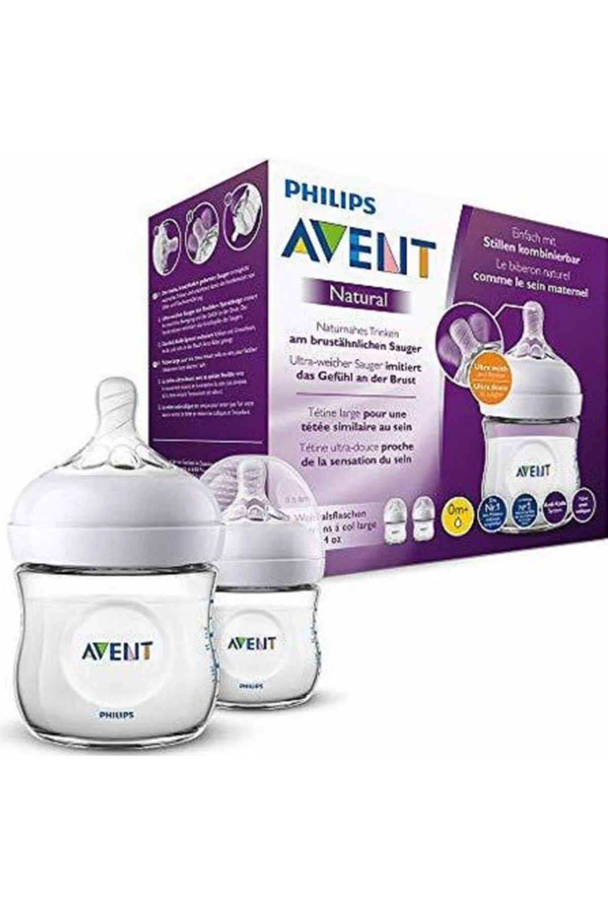 Philip Avent Natural Pp Biberon 125 ml 2li ( Paket Içinde 2 Adet )