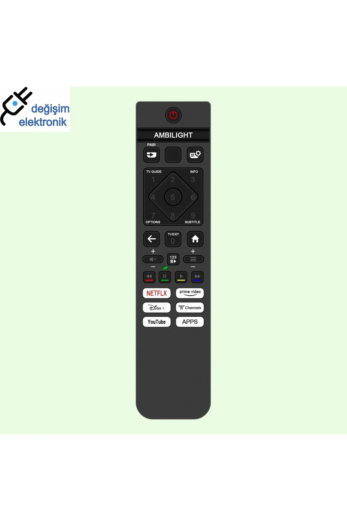 Philip s 55Pus8909/62 The One 4K Ambilight Tv Kumandası