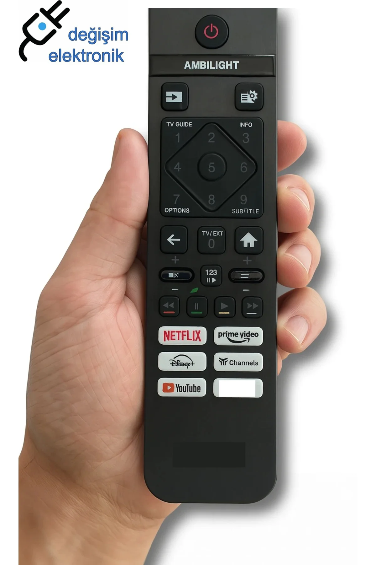 Philip s 75Pus8909 4K Ambilight Tv Kumandası