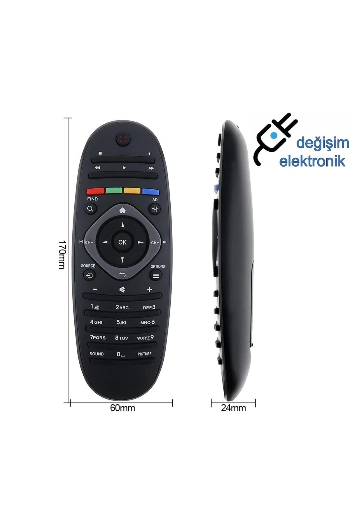 Philips 32pfl3506 Plazma Lcd Led Tv Kumandası Philips 32pfl3506 Plazma Lcd Led Tv Kumandası