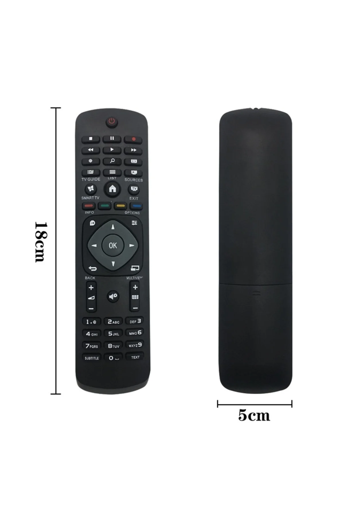 Philips 40pfk6510/12 Uyumlu Led Tv Kumandası