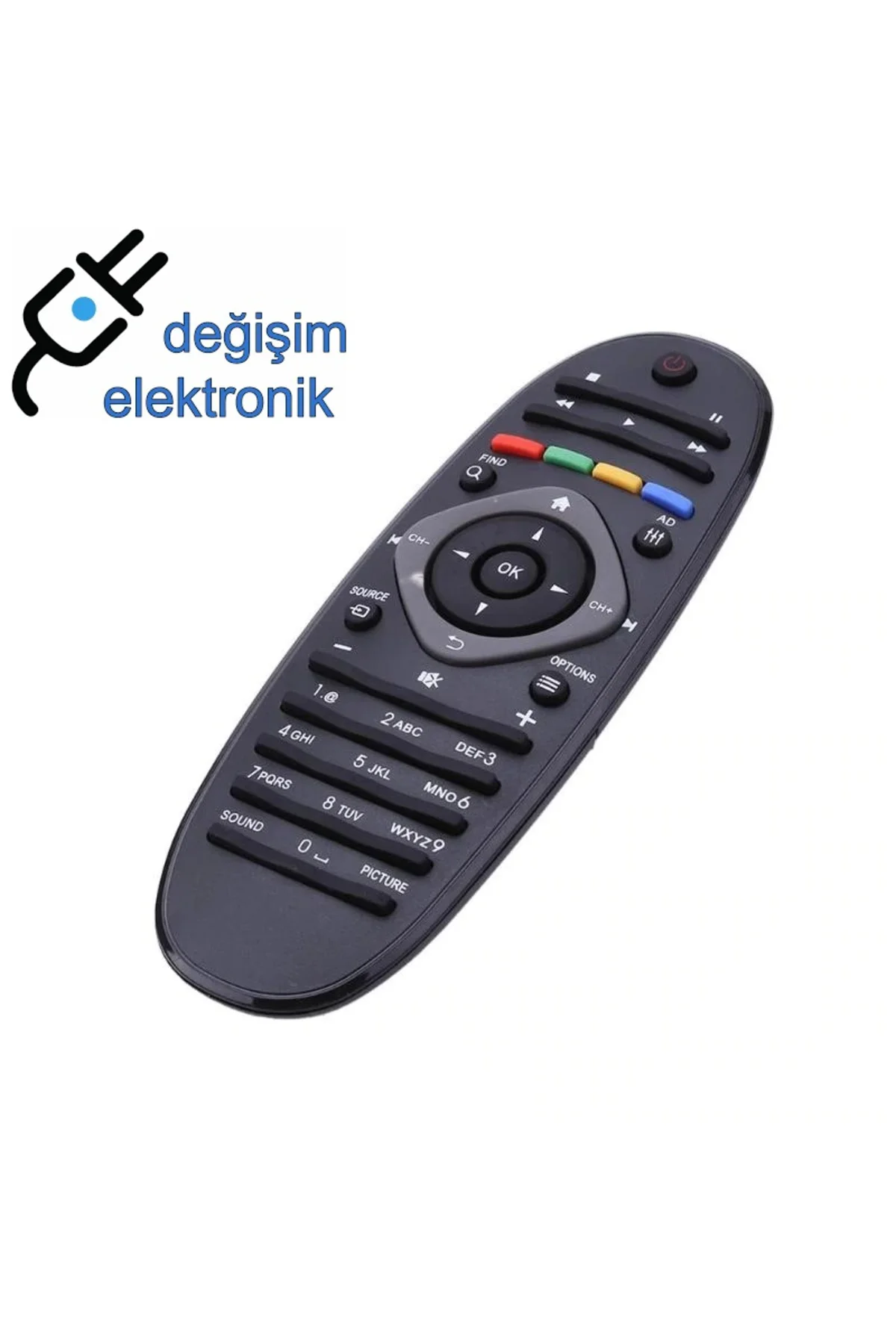 Philips 40pfl5806 Plazma Lcd Led Tv Kumandası