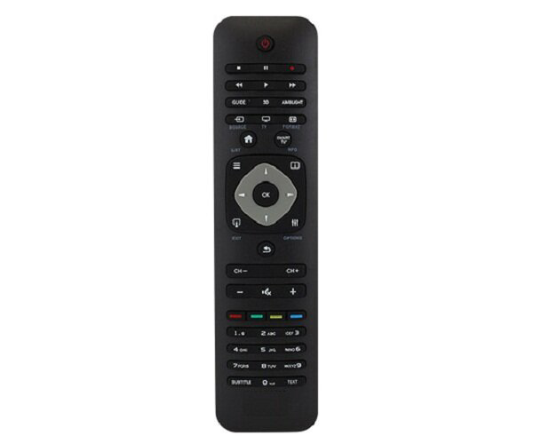 Philips 42PFL6008K/12 Uyumlu Klavyesiz Televizyon Kumandası Philips 42PFL6008K/12 Uyumlu Klavyesiz Televizyon Kumandası