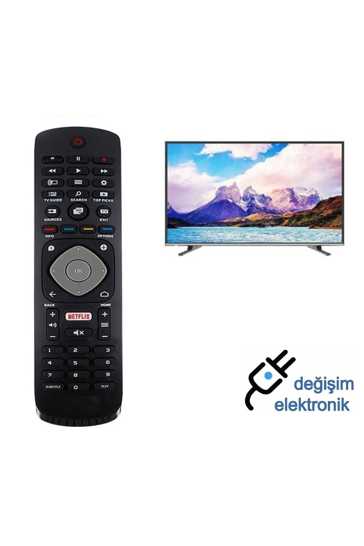 Philips 43pfs5301/12 Smart Led Tv Kumandası