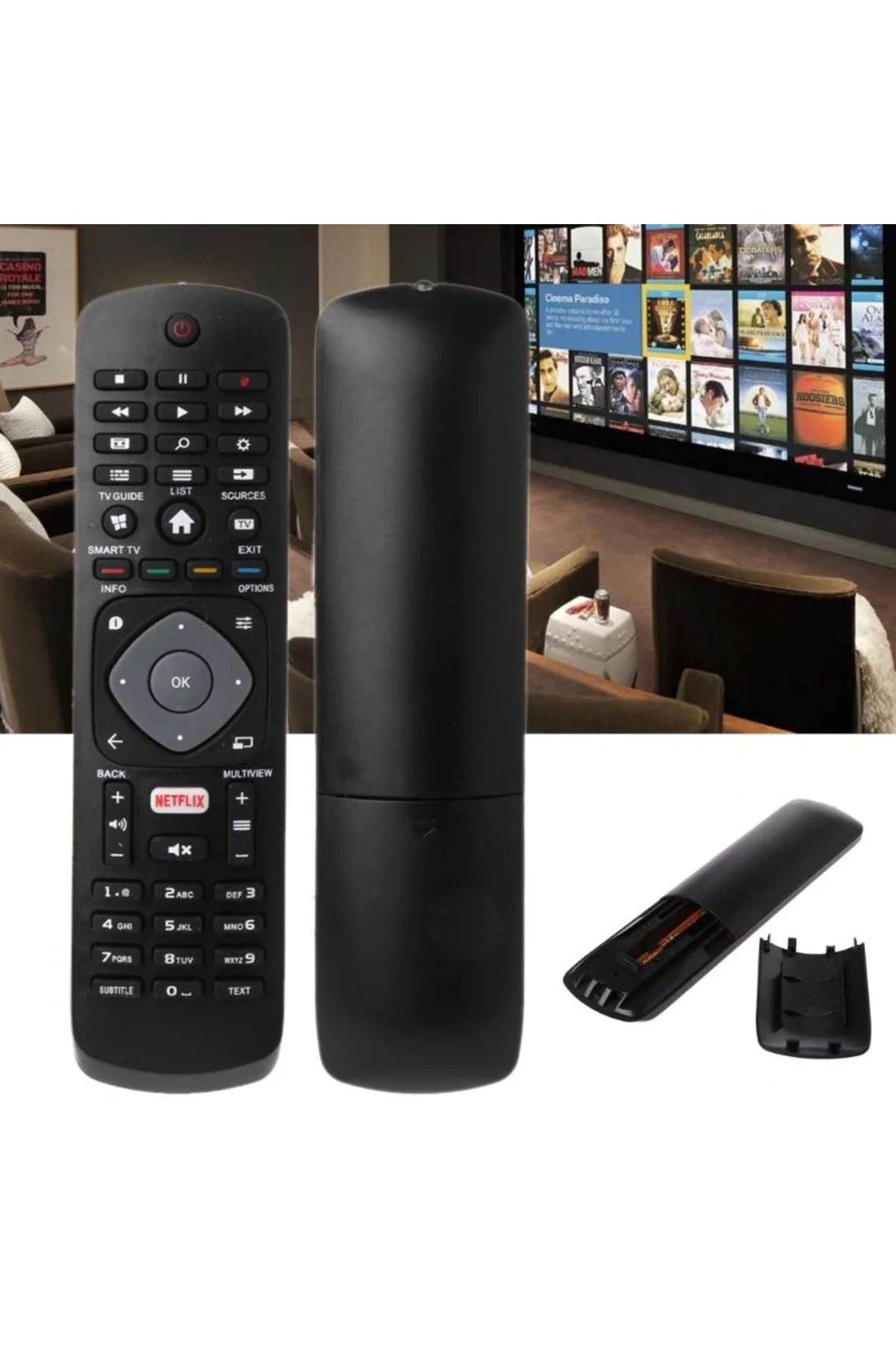 Philips 43pus6101/12 Smart Led Tv Kumandası