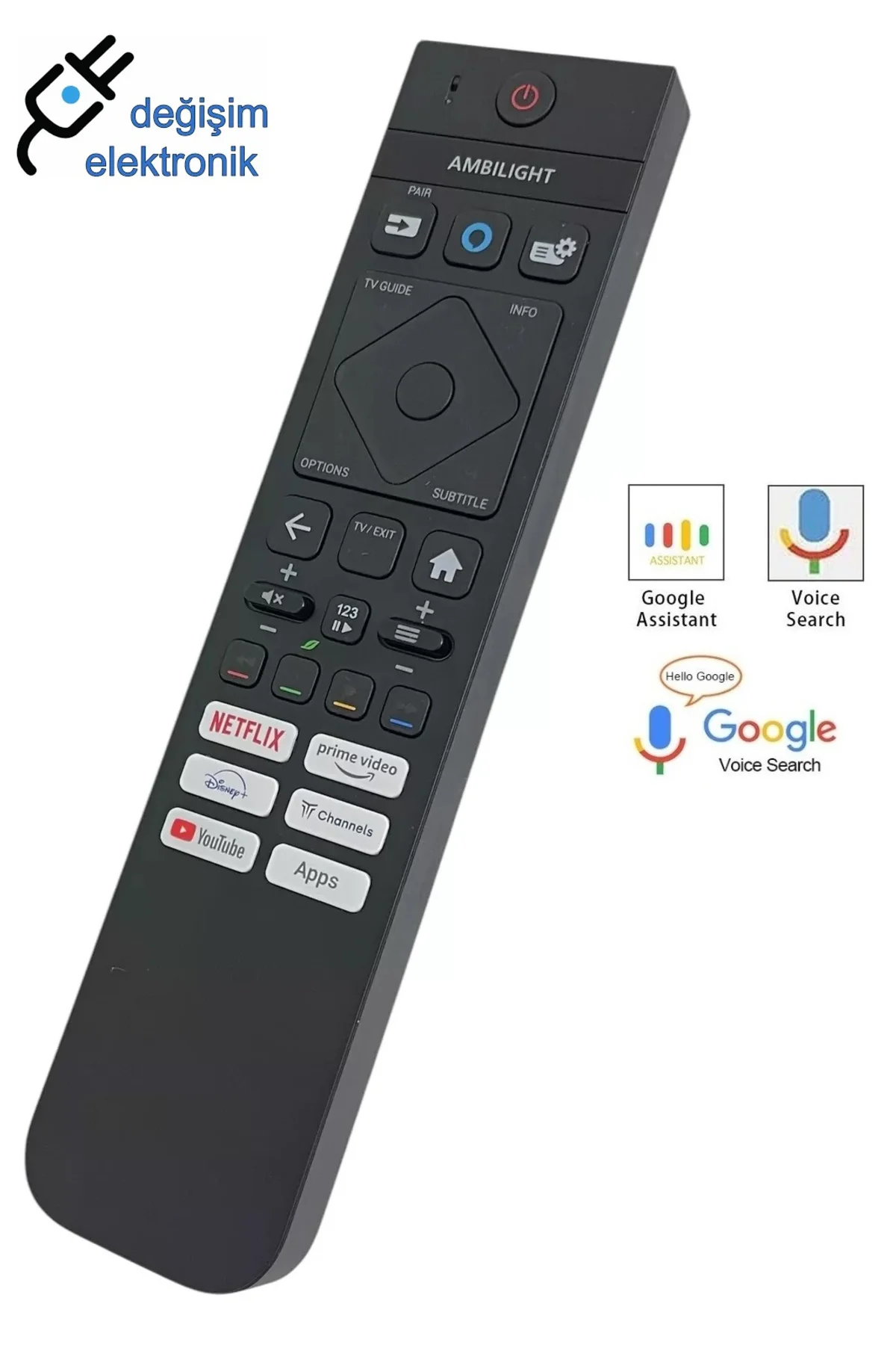 Philips 43Pus9010/12 4K Ambilight Tv Kumandası