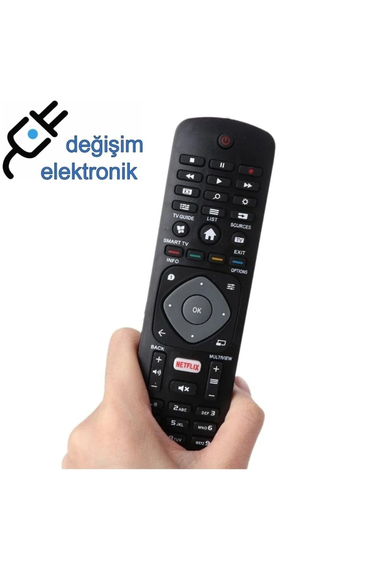 Philips 49pus6412/12 Smart Led Tv Kumandası