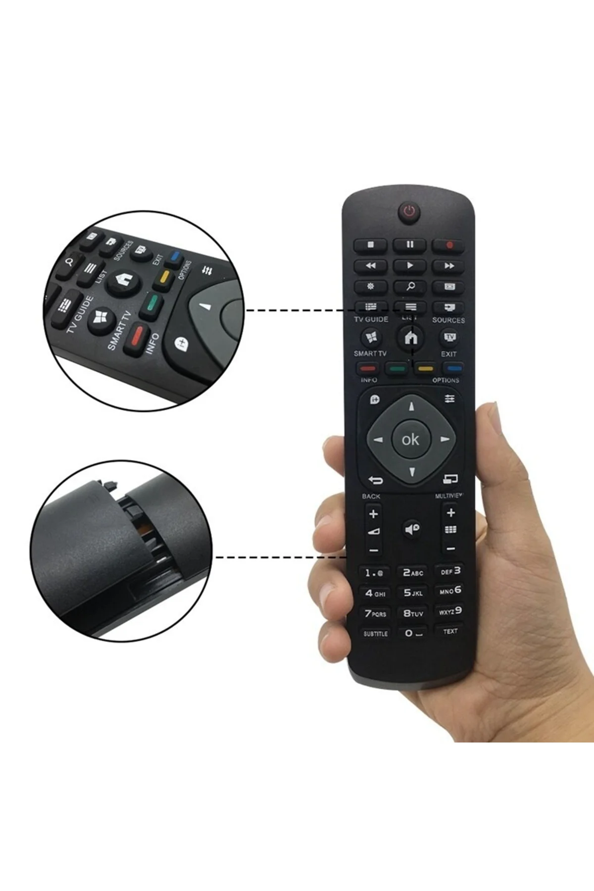 Philips 50pfk5300/12 Smart Led Tv Kumandası