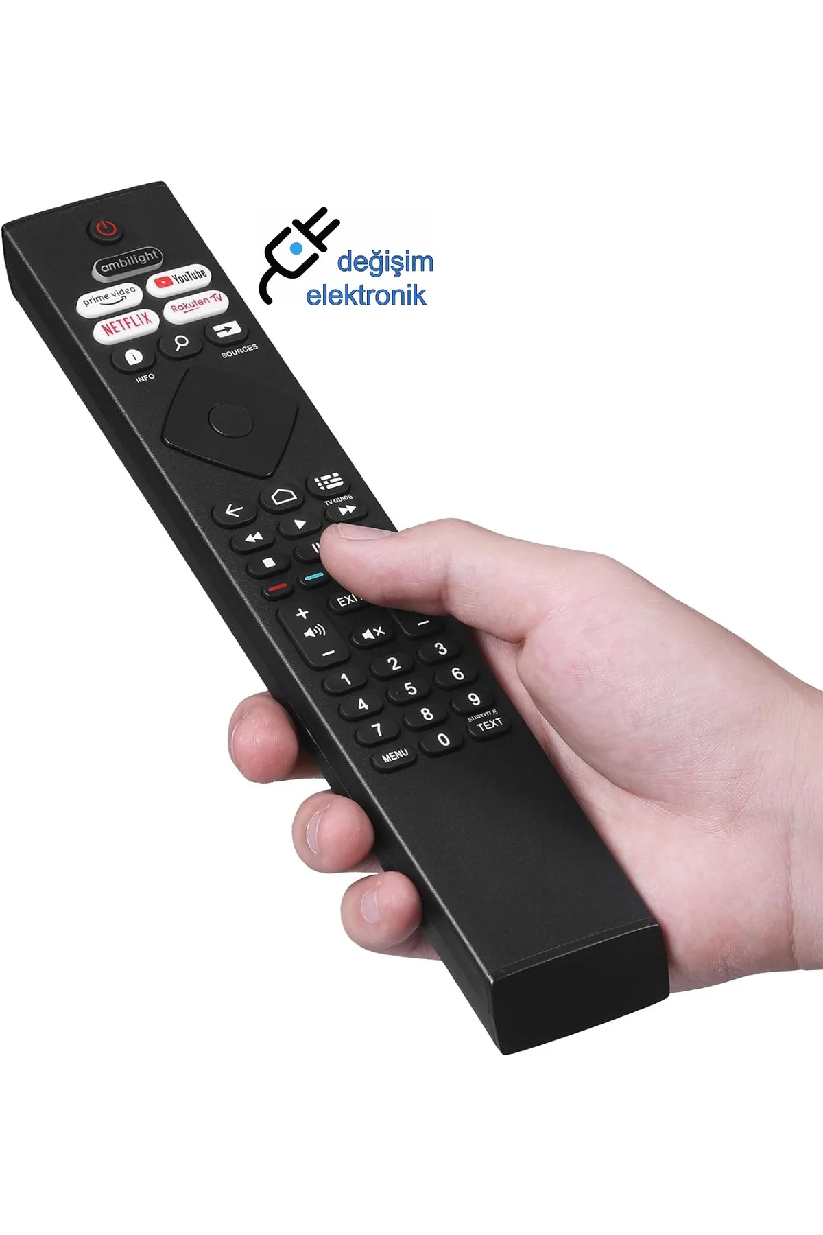 Philips 50Pus8808/62 Android Led Tv Kumandası Mikrofonsuz