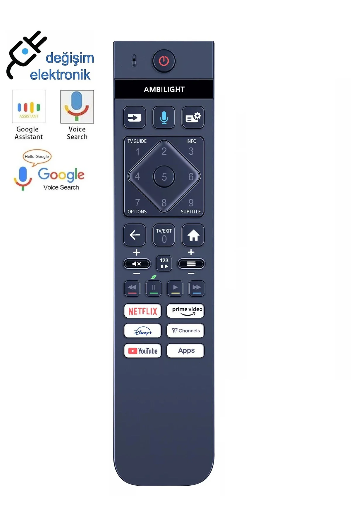 Philips 55Pus7409/12 4K Ambilight Tv Kumandası