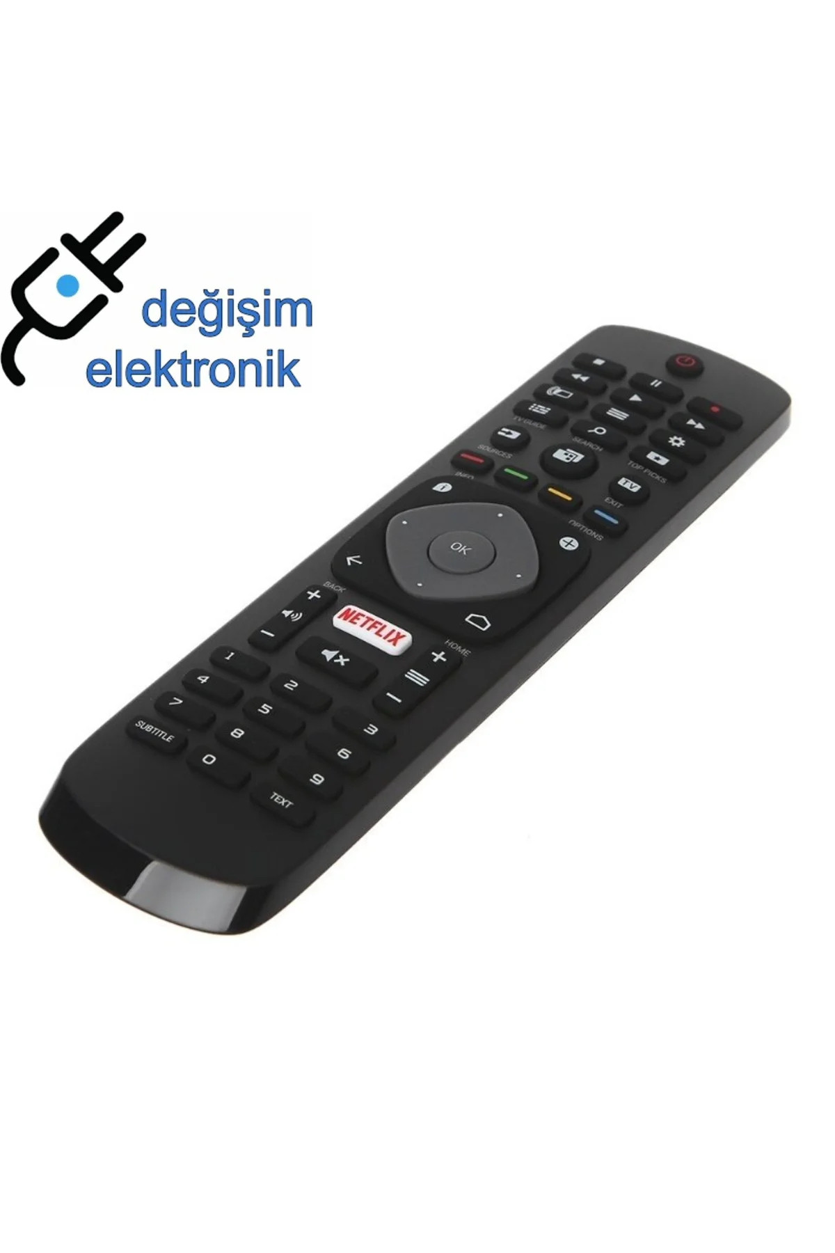 Philips 65pus6521/12 Uyumlu Smart Led Tv Kumandası