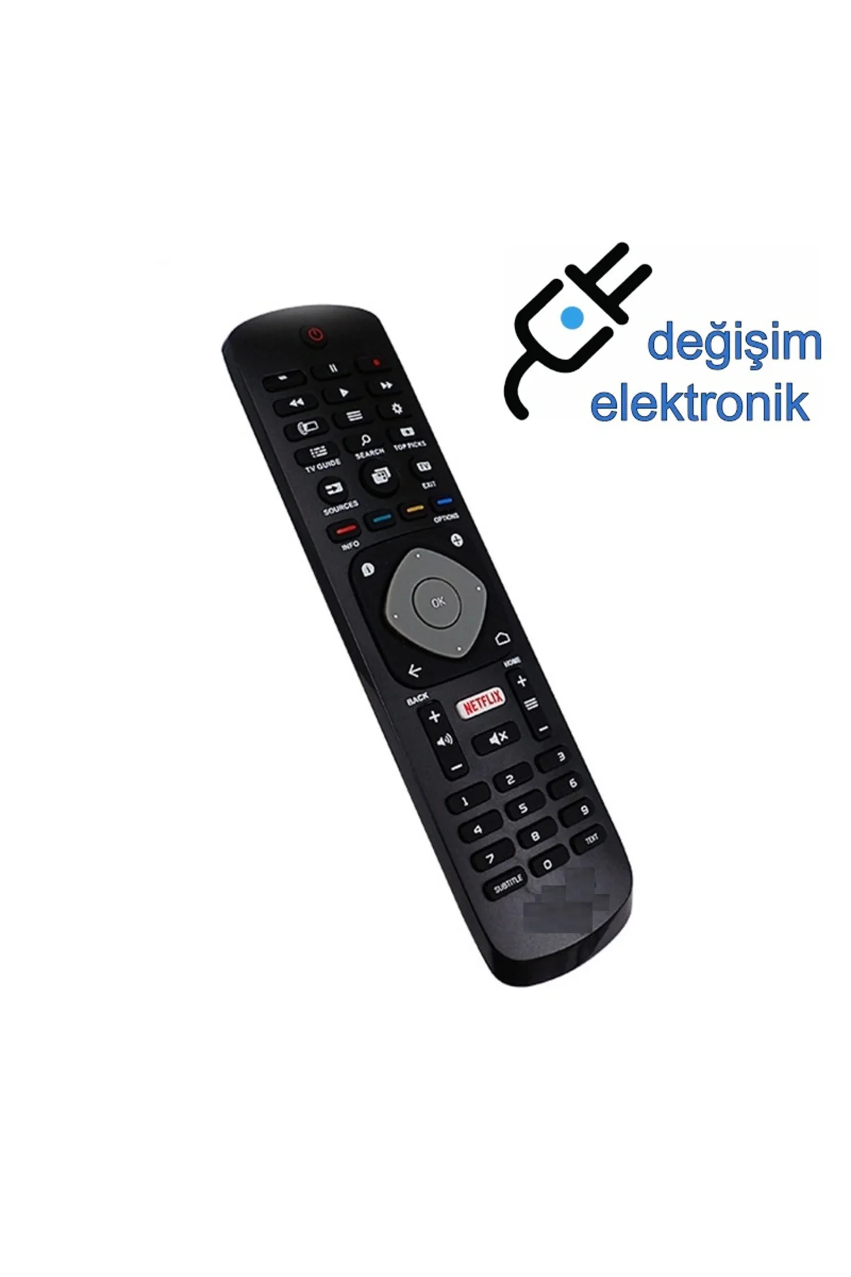 Philips 65pus6521/12 Uyumlu Smart Led Tv Kumandası