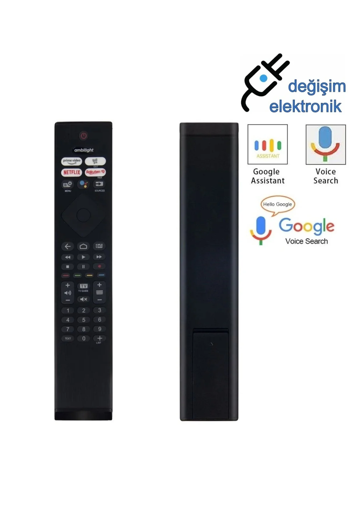 Philips 65pus8505/62 Android Led Tv Kumandası
