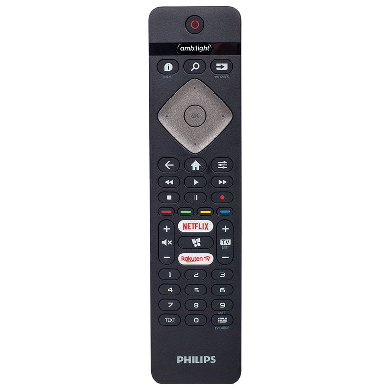 Philips Ambilight Netflix-Rakuten Tv Tuşlu Led Tv Kumandası 43PUS