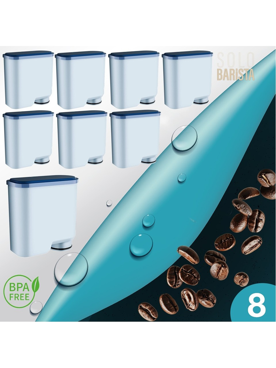 Philips Aquaclean Kahve Makinesi Kireç Önleyici Su Filtresi 8 Ade Philips Aquaclean Kahve Makinesi Kireç Önleyici Su Filtresi 8 Ade