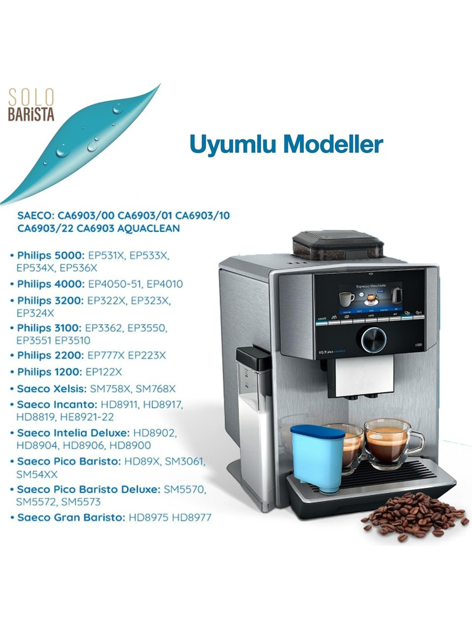 Philips Aquaclean Kahve Makinesi Kireç Önleyici Su Filtresi 4 Ade Philips Aquaclean Kahve Makinesi Kireç Önleyici Su Filtresi 4 Ade