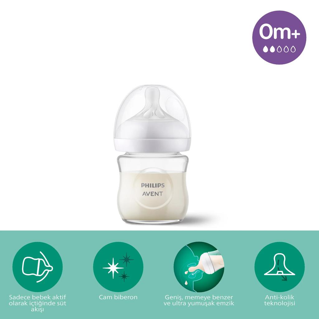Philips Avent Doğal Tepkili Natural Response Cam Biberon 120 ml 0