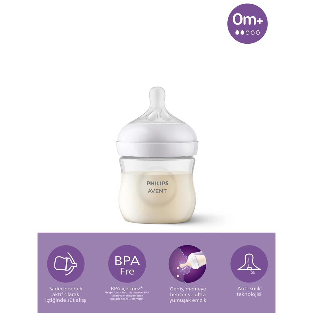 Philips Avent Doğal Tepkili Natural Response PP Biberon 125 ml 0+