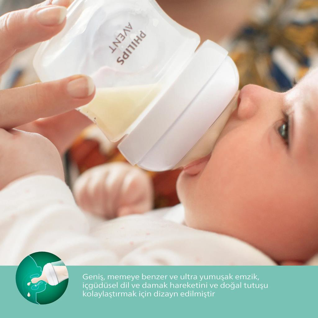 Philips Avent Doğal Tepkili Natural Response Cam Biberon 120 ml 0