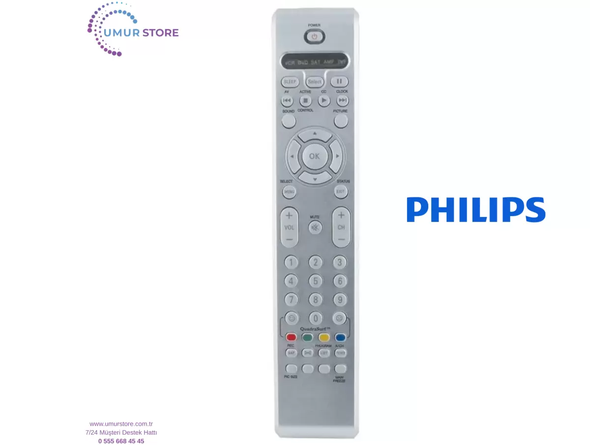 Philips İle Uyumlu 37PF9830/10 Flat Televizyon Kumandası