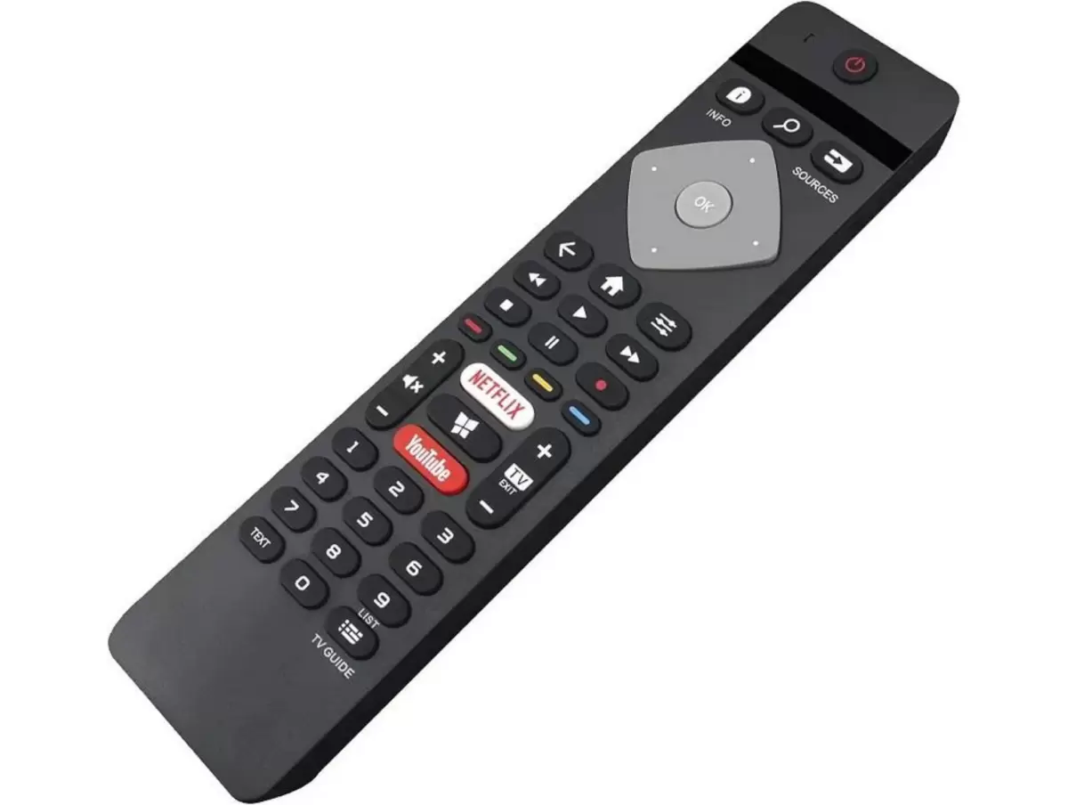 Philips İle Uyumlu 43PUS6504/12 4K Smart Tv Kumandası