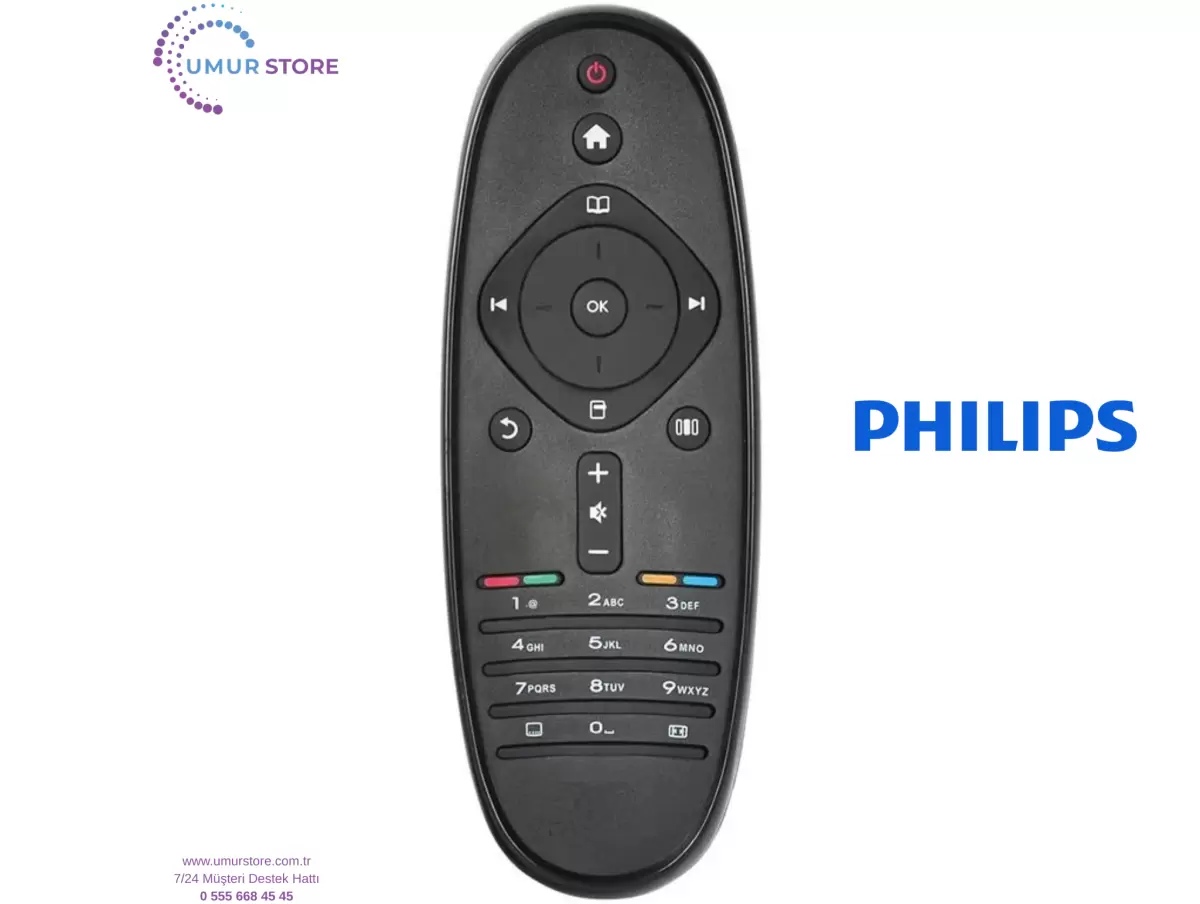 Philips İle Uyumlu 46PFL7605H/12 Televizyon Kumandası Philips İle Uyumlu 46PFL7605H/12 Televizyon Kumandası