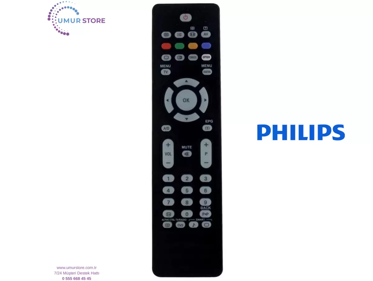 Philips İle Uyumlu 42PFL3512D/12 Flat Televizyon Kumandası Philips İle Uyumlu 42PFL3512D/12 Flat Televizyon Kumandası