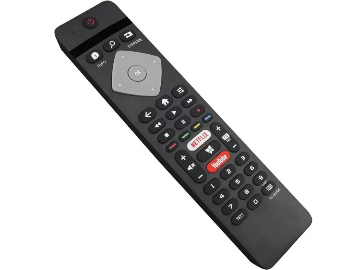 Philips İle Uyumlu 43PUS6504/12 4K Smart Tv Kumandası