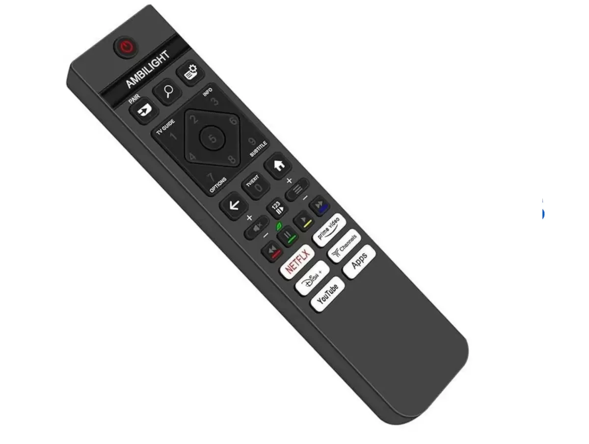 Philips İle Uyumlu Model 65PUS8909/62 Smart Led Tv Kumandası-Mikr