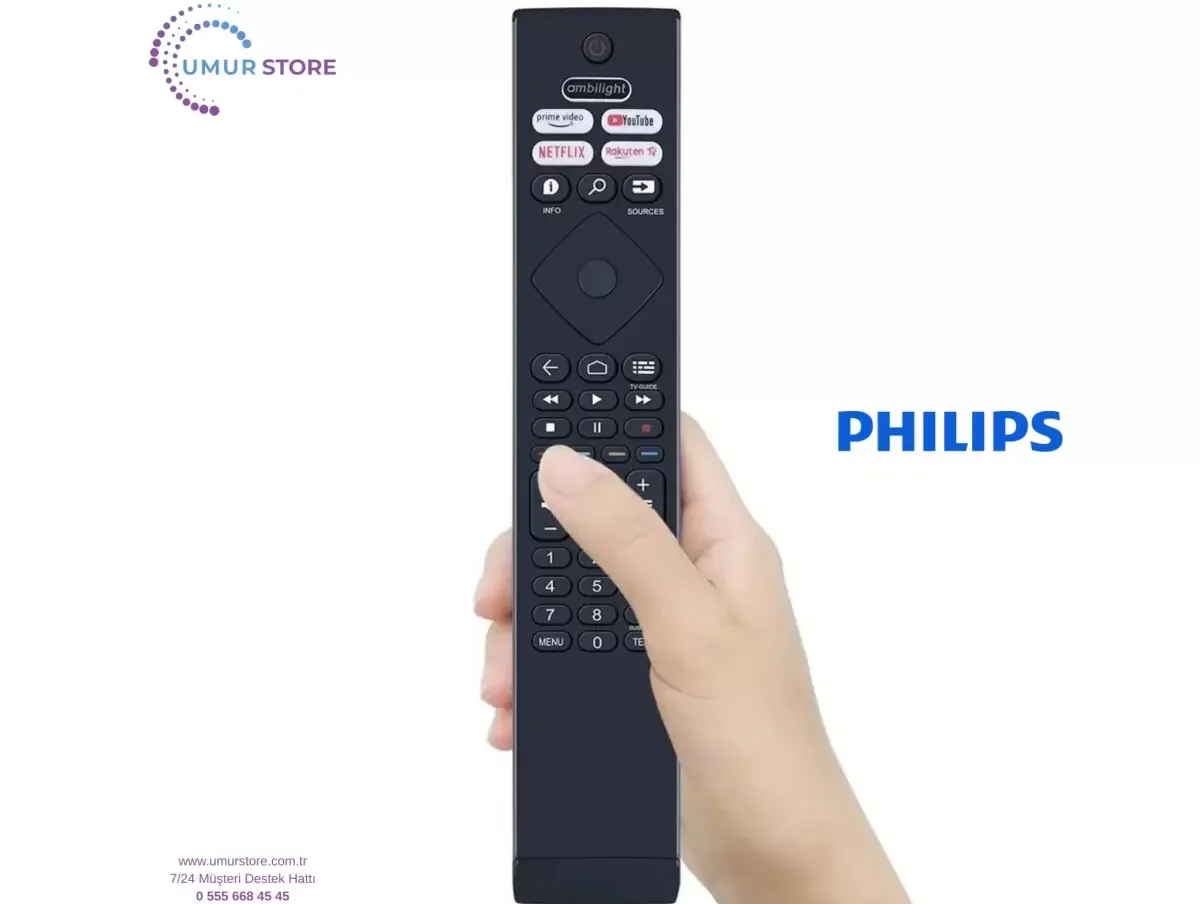 Philips İle Uyumlu Model 32PHS6808/62 Smart Tv Kumanda Philips İle Uyumlu Model 32PHS6808/62 Smart Tv Kumanda