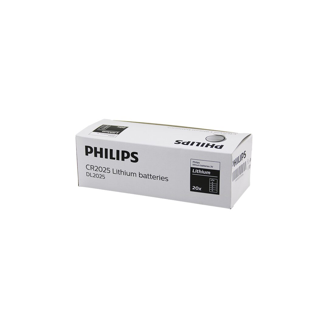 PHILIPS LİTHİUM CR-2025 PARA PİLİ  3V   5Lİ KART (4741)