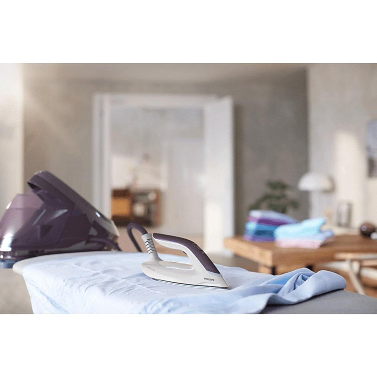 Phılıps PSG8050/30 Buhar Kazanlı Ütü Mor