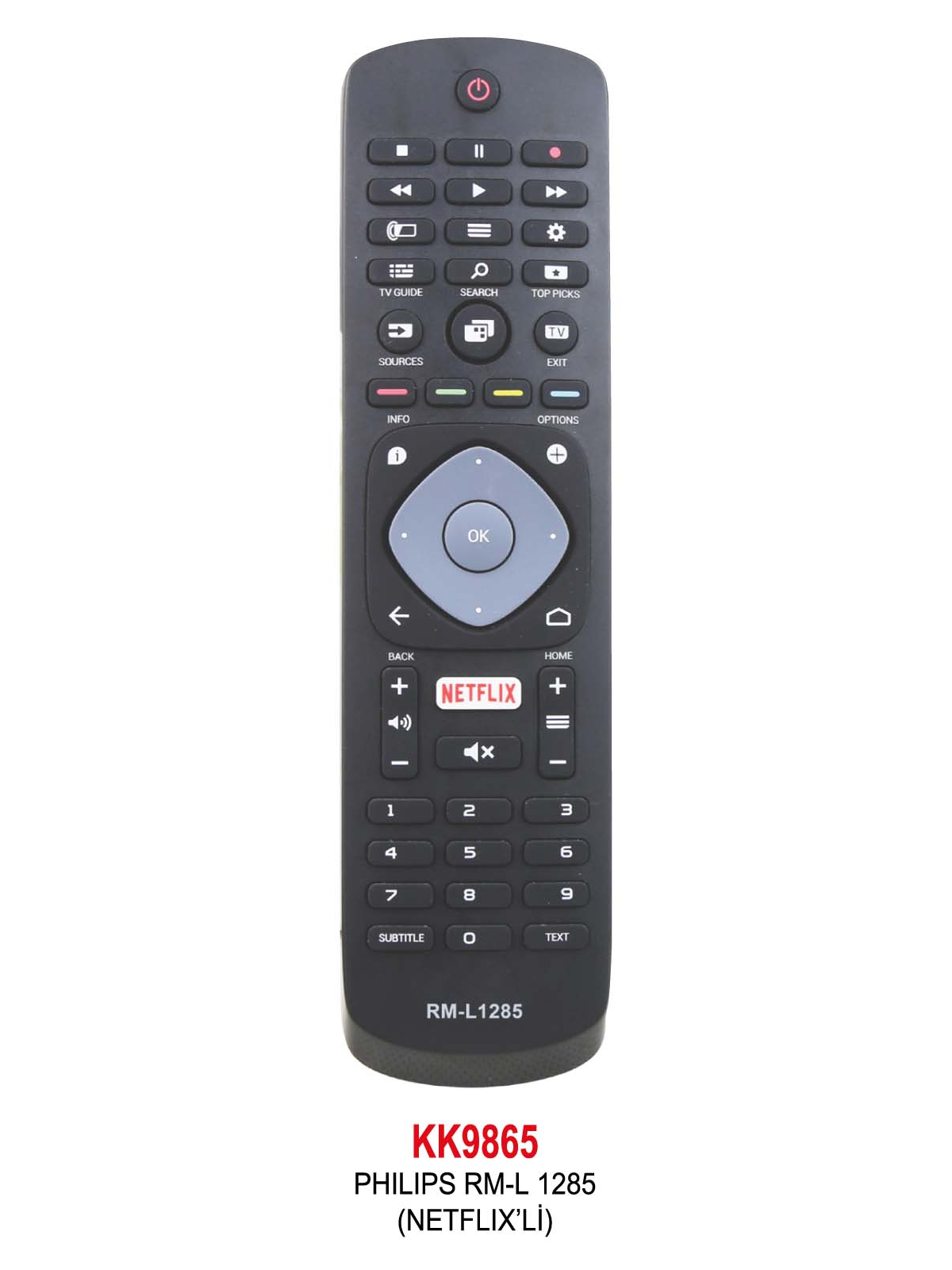 PHILIPS RM-L 1285 (NETFLIX’Lİ) KUMANDA PHILIPS RM-L 1285 (NETFLIX’Lİ) KUMANDA