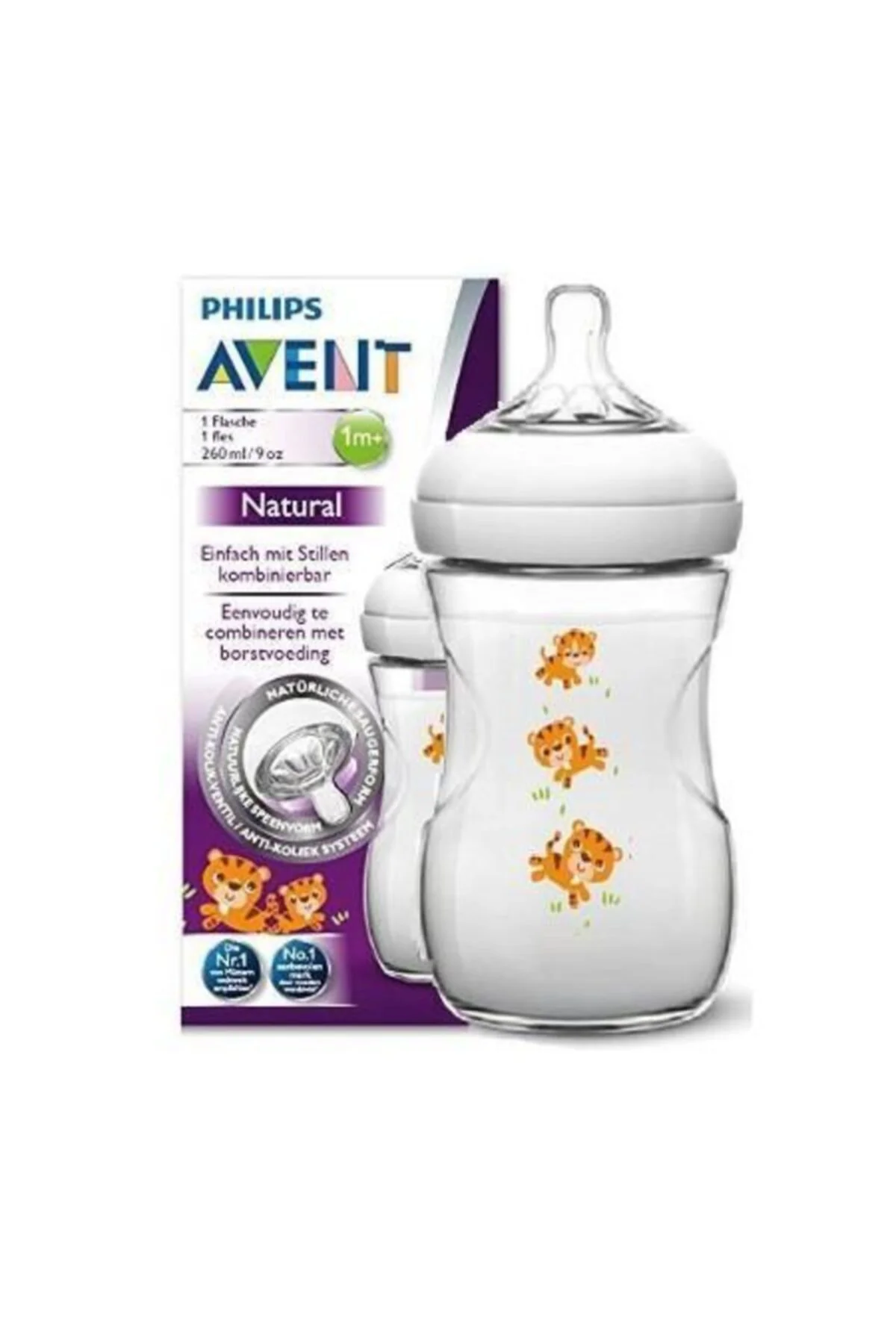 Philips Scf627/20 Biberon Aslan 260 ml