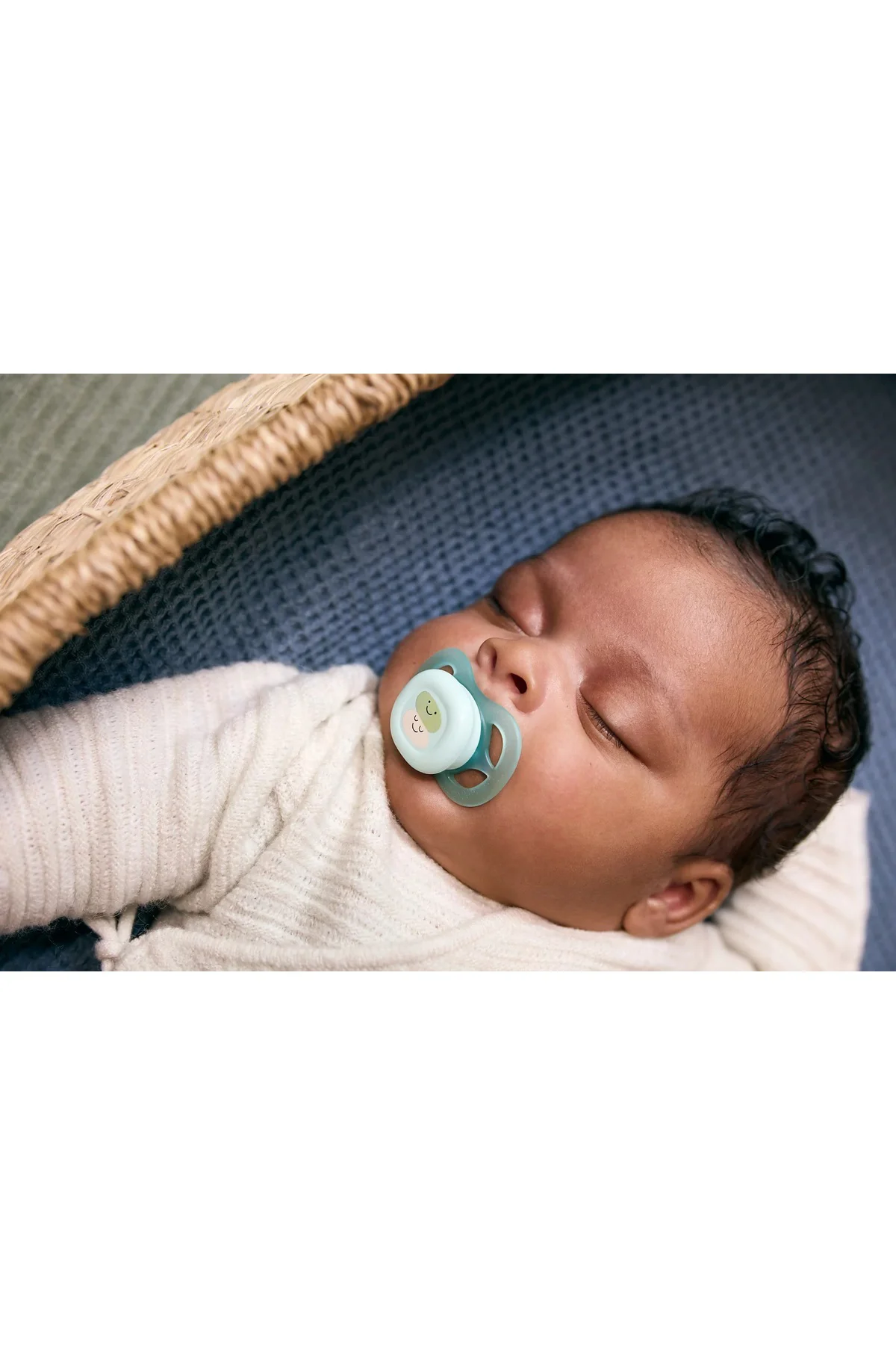 Philips Ultra Start Emzik SCF075/06 Mavi-Yeşil, 0-2 Ay,Ultra Hafif,Ortodontik,BPA içermeyen Silikon Uç