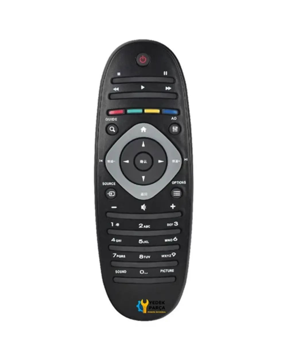 Philips Uyumlu 47PFL7696K Smart LED TV Kumanda RM-D1070