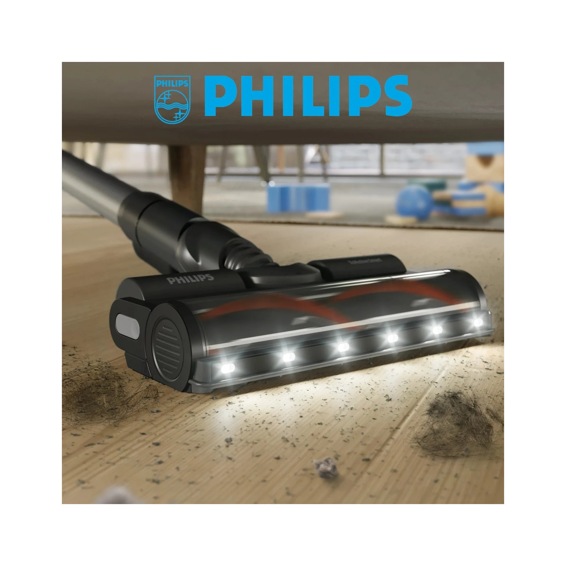 Philips XC6452/10 6000 Serisi Kablosuz Dik Süpürge Turbomod, Akıl