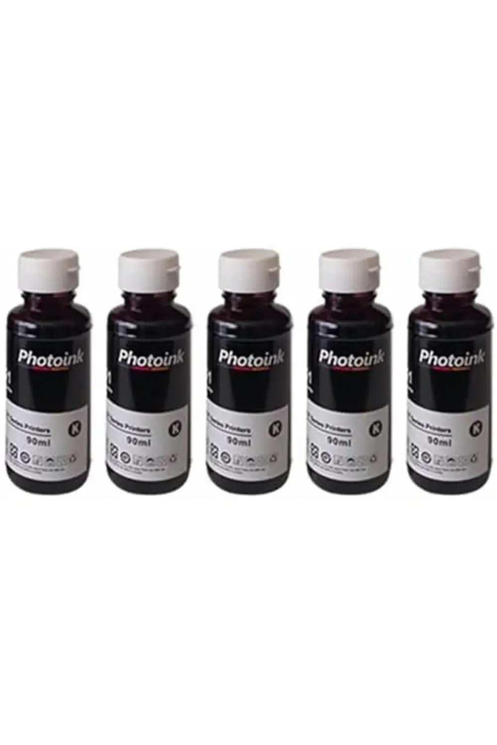 PHOTO INK HP Smart Tank 500-530-515-615 5 Adet Siyah Mürekkep 118