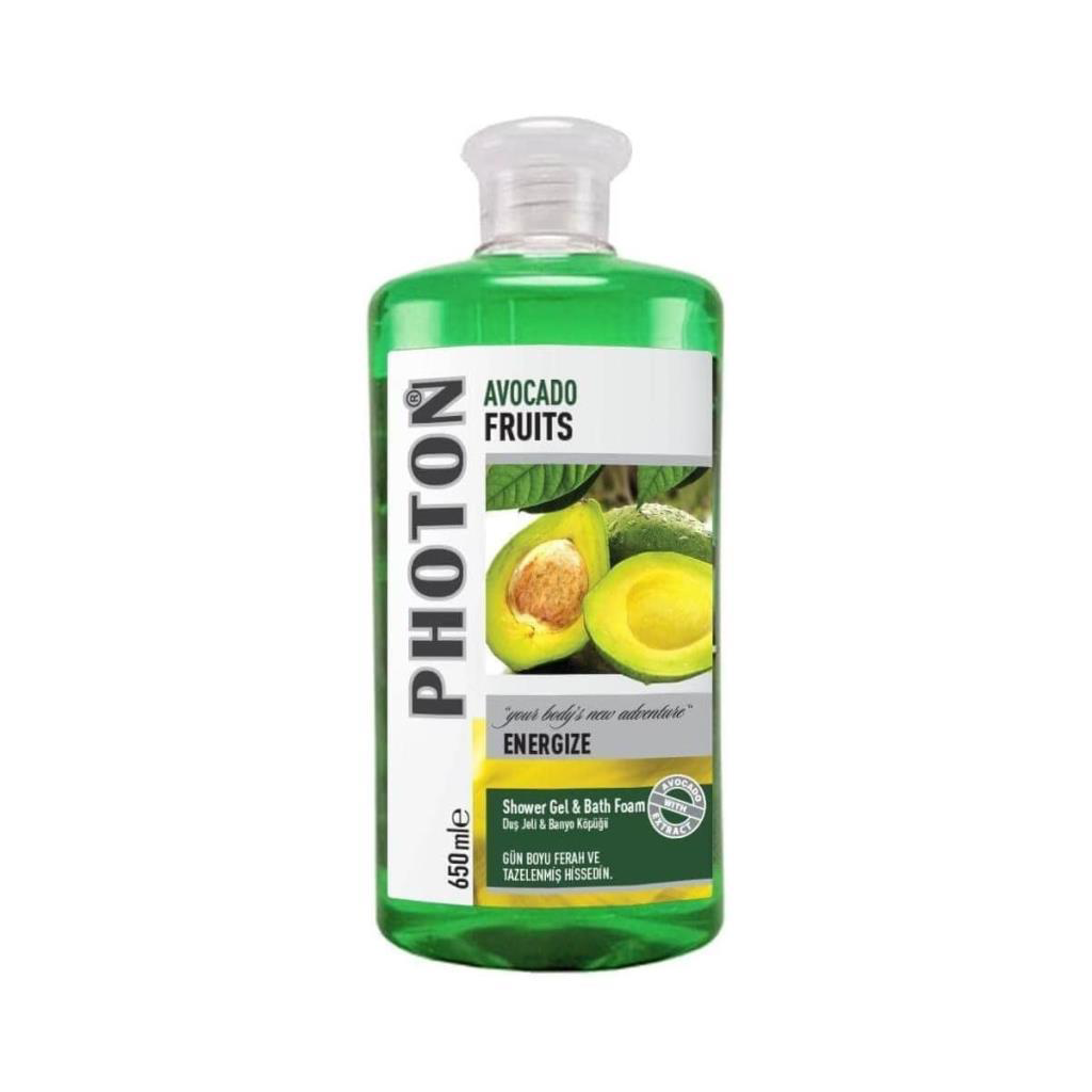 Photon Avocado Energize Duş Jeli 650 ml Photon Avocado Energize Duş Jeli 650 ml