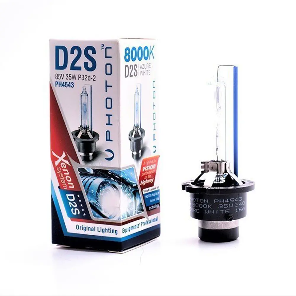 Photon D2S 8000K AZURE WHITE Xenon Ampul Photon D2S 8000K AZURE WHITE Xenon Ampul