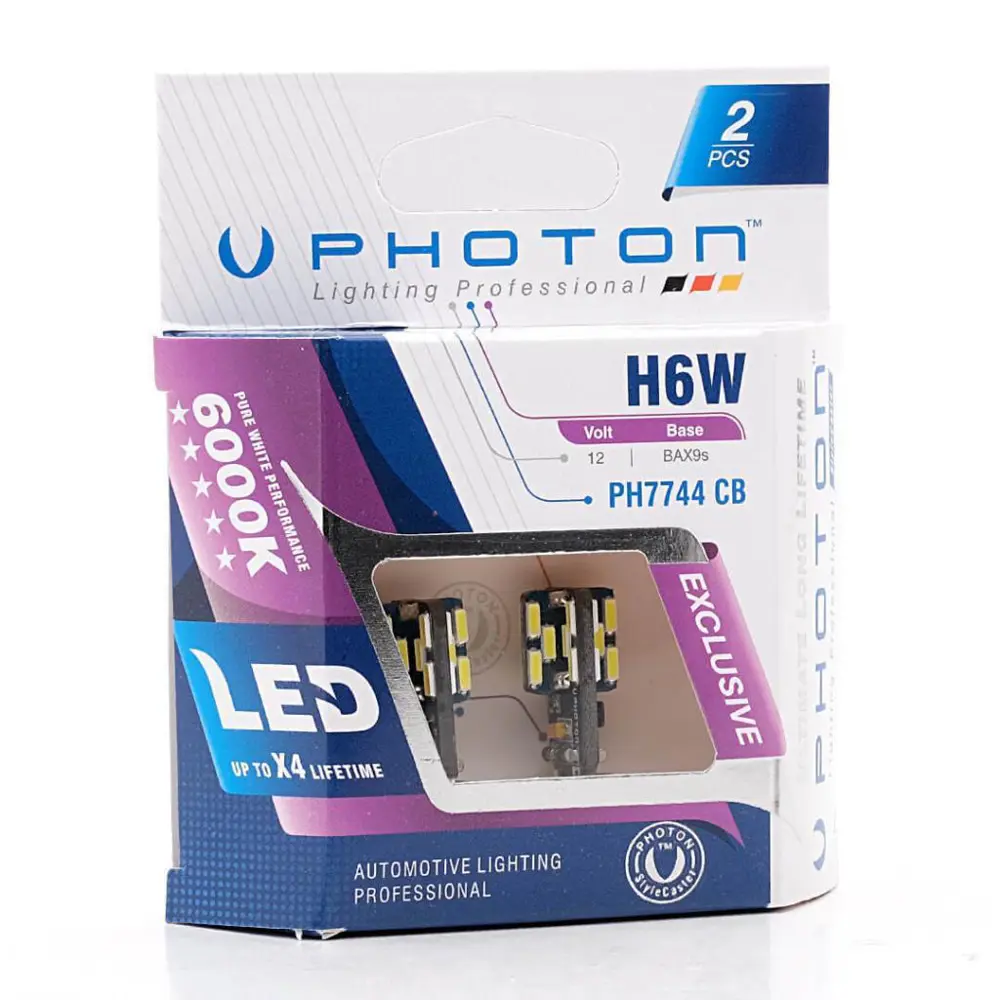 Photon H6W Led 12-24V Kısa PH7744 C Photon H6W Led 12-24V Kısa PH7744 C