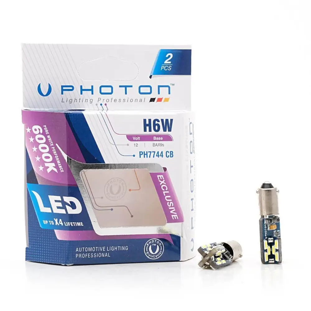 Photon H6W Led 12-24V Kısa PH7744 C Photon H6W Led 12-24V Kısa PH7744 C