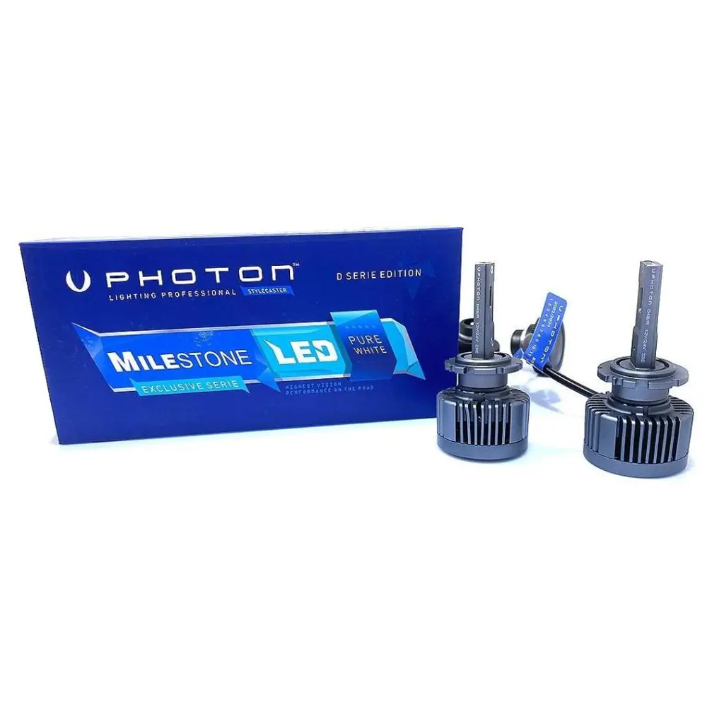 Photon Milestone D4S 14000 Lumens Led Xenon Ballast Version Photon Milestone D4S 14000 Lumens Led Xenon Ballast Version