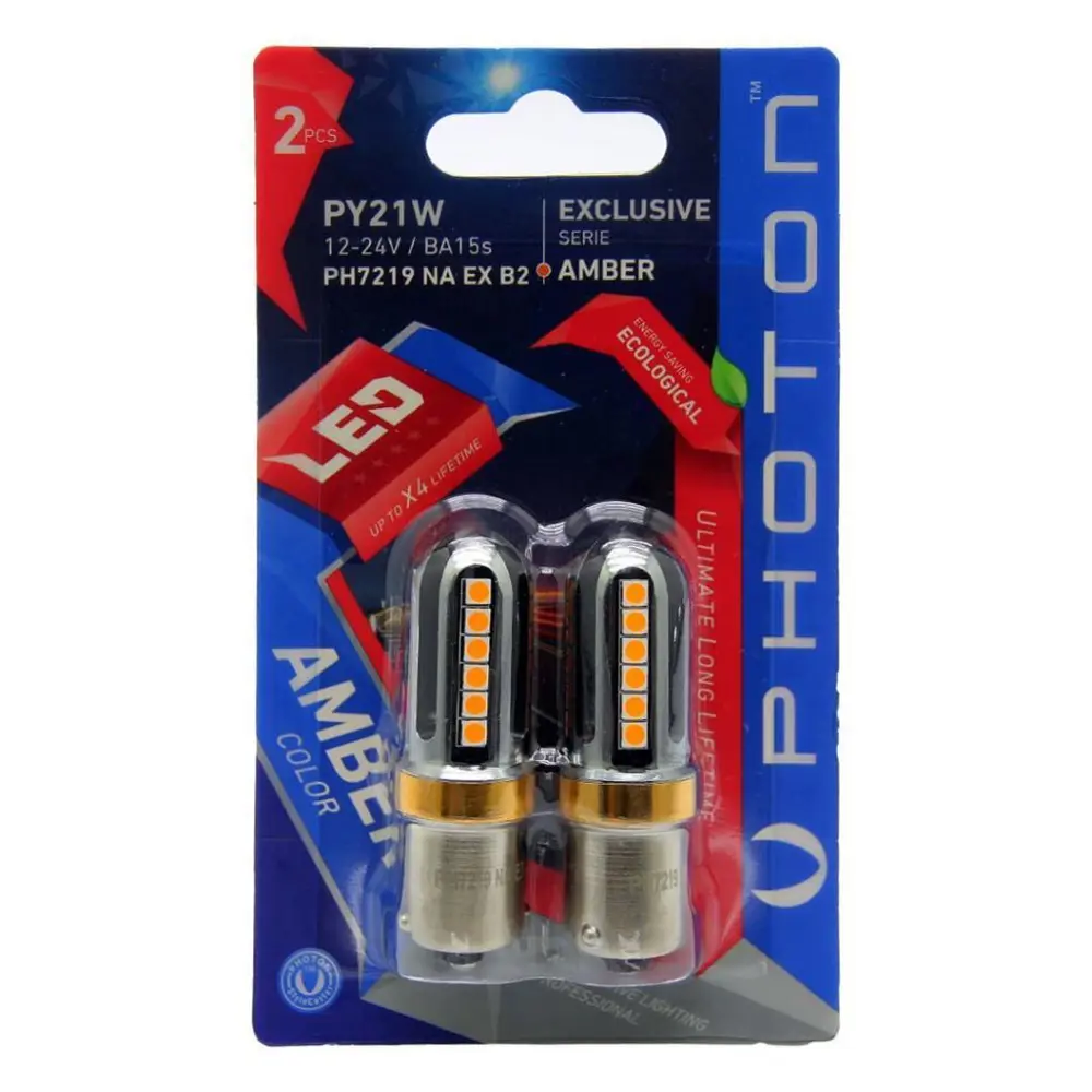 Photon P21W Tek Duy Led Amber (Turuncu) Exclusive Serisi PH7219 N Photon P21W Tek Duy Led Amber (Turuncu) Exclusive Serisi PH7219 N