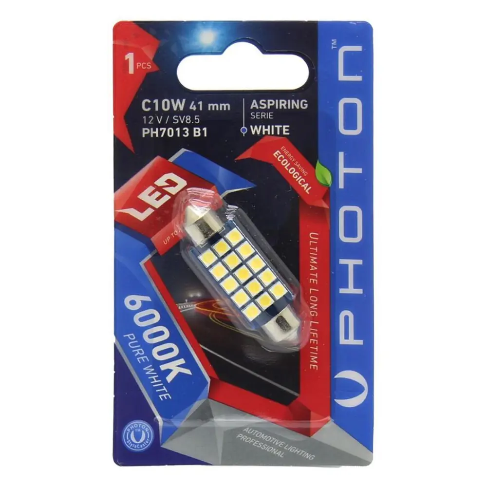 Photon Sofit Beyaz LED 41mm CAN-BUS PH7013 Photon Sofit Beyaz LED 41mm CAN-BUS PH7013