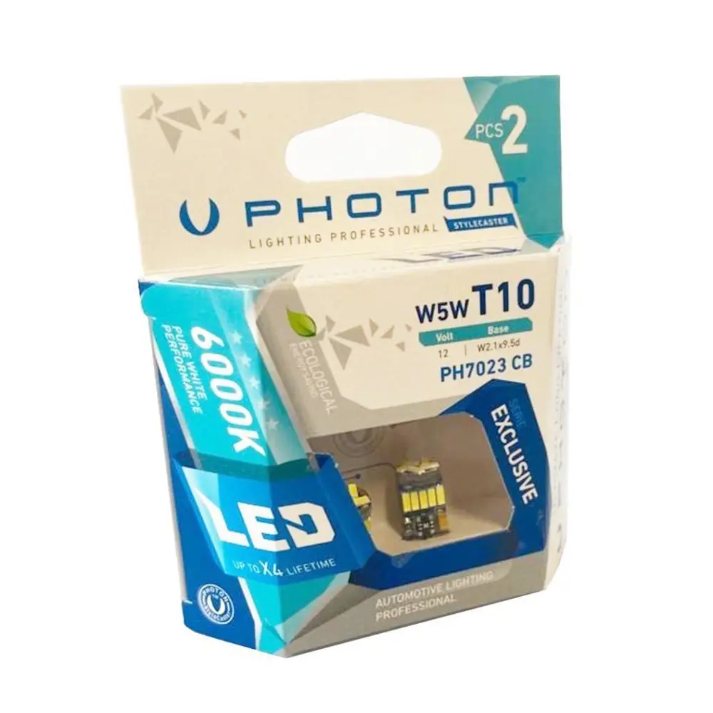 Photon T10 Beyaz LED 15'li Can-Bus Exclusive PH7023 Photon T10 Beyaz LED 15'li Can-Bus Exclusive PH7023